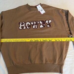 Women's Howdy Cow Graphic Sweatshirt